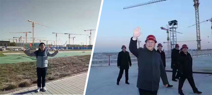 习主席与PP电子官网网工程师同地拍摄