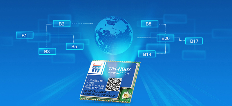 NB-IoT？镹B63的多频段